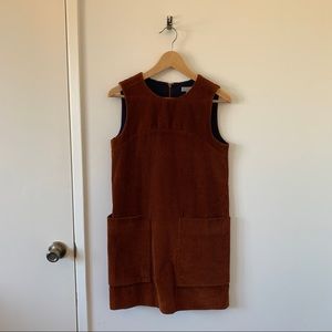 COS corduroy shift dress